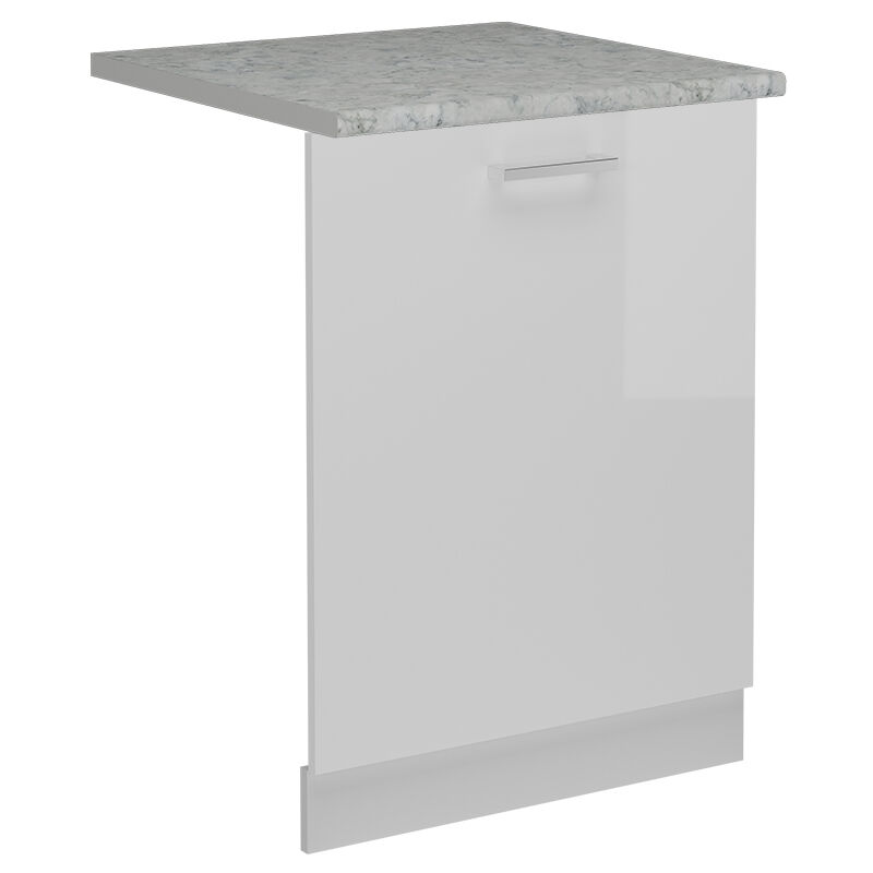 foto del prodotto coperchio per lavastoviglie r line, bianco lucido, 60 cm , pl marmo vicco