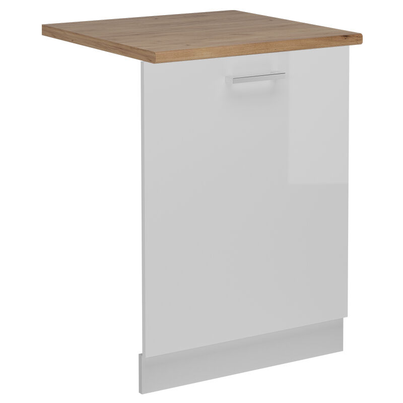 foto del prodotto coperchio per lavastoviglie r line, bianco lucido, 60 cm , pl rovere vicco