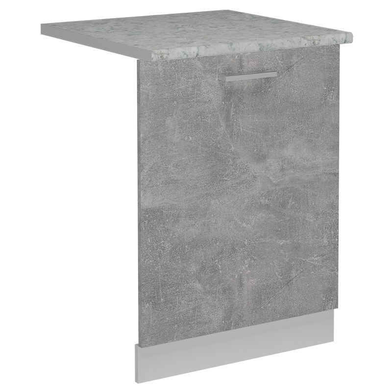 foto del prodotto coperchio per lavastoviglie r line, calcestruzzo, 60 cm , pl marmo vicco