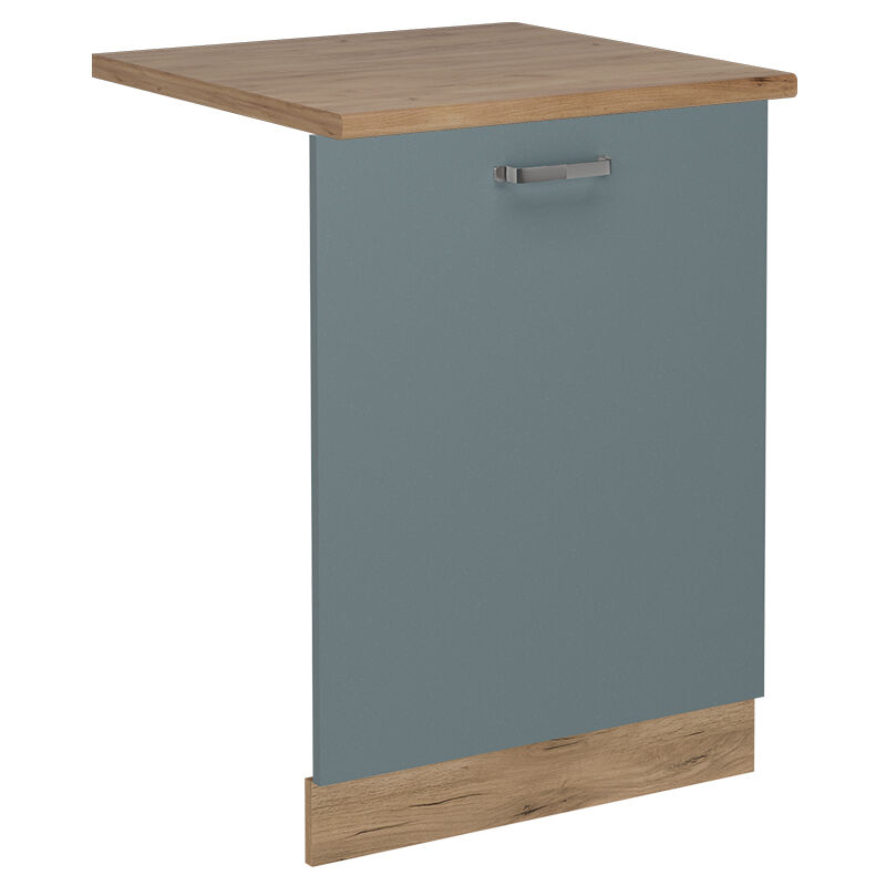 foto del prodotto coperchio per lavastoviglie r line, grigio blu, 60 cm , pl rovere vicco