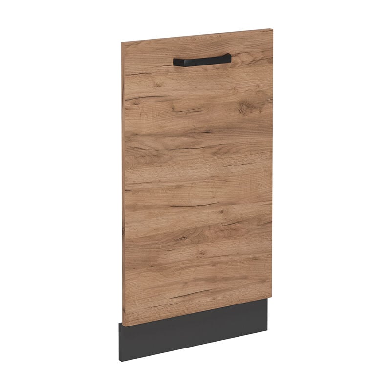 foto del prodotto coperchio per lavastoviglie r-line, quercia dorata, 45 cm senza piano di lavoro vicco