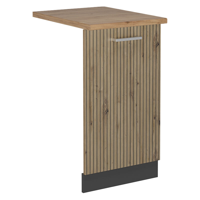 foto del prodotto coperchio per lavastoviglie r line, rovere artigianale, 45 cm , pl rovere vicco