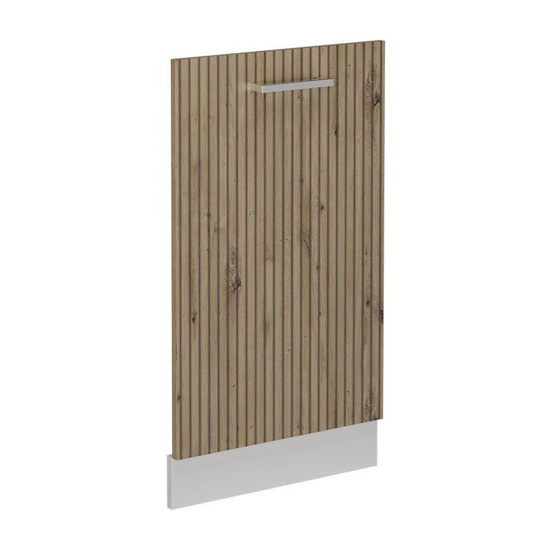 foto del prodotto coperchio per lavastoviglie r line, rovere artigianale, 45 cm senza piano di lavoro vicco