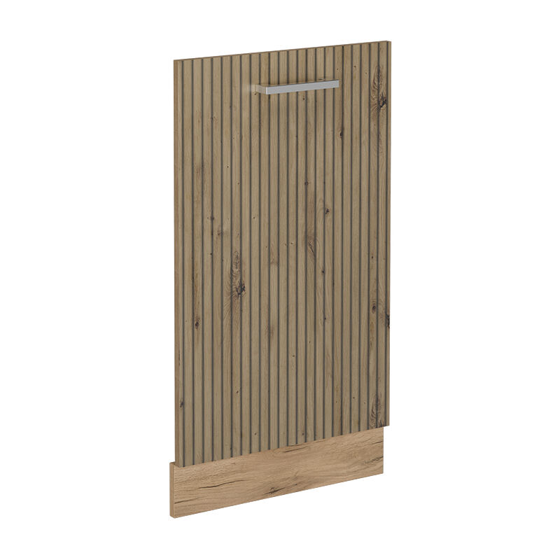 foto del prodotto coperchio per lavastoviglie r line, rovere artigianale, 45 cm senza piano di lavoro vicco