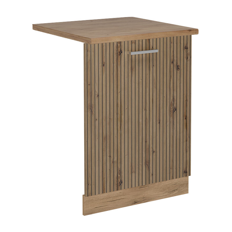 foto del prodotto coperchio per lavastoviglie r line, rovere artigianale, 60 cm , pl rovere vicco