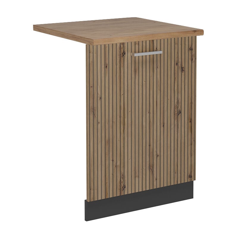 foto del prodotto coperchio per lavastoviglie r line, rovere artigianale, 60 cm , pl rovere vicco