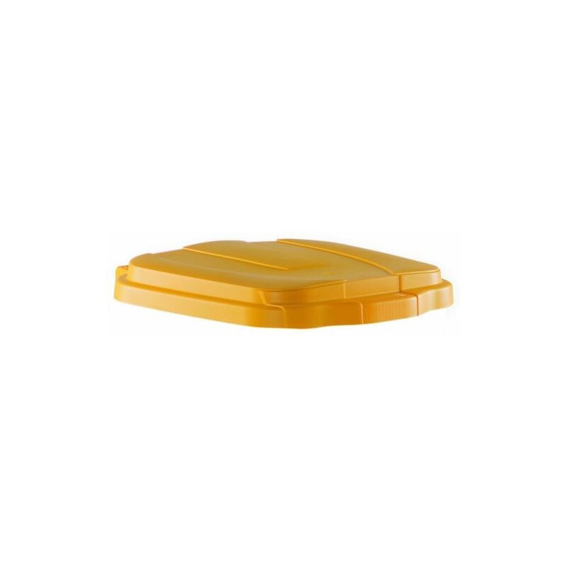 foto del prodotto coperchio per pattumiera 100 l giallo