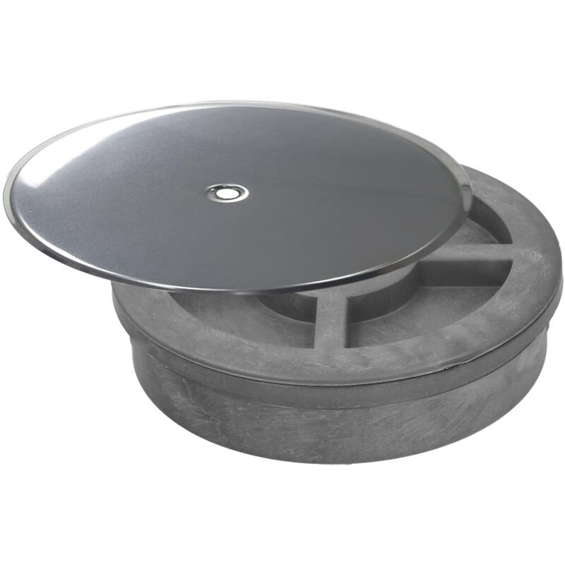 foto del prodotto coperchio per pentola sifonica in pvc 110 mm.