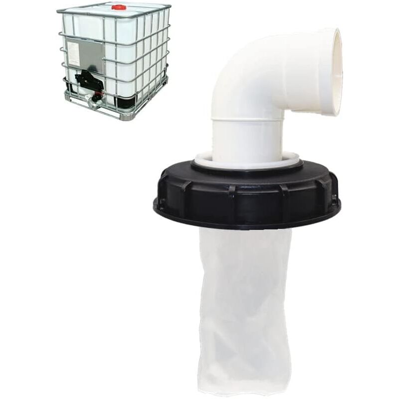 foto del prodotto coperchio per serbatoio ibc crediri 90 con filtro in nylon lavabile per serbatoio per acqua piovana ibc da 1000 litri, filtro per coperchio ibc,