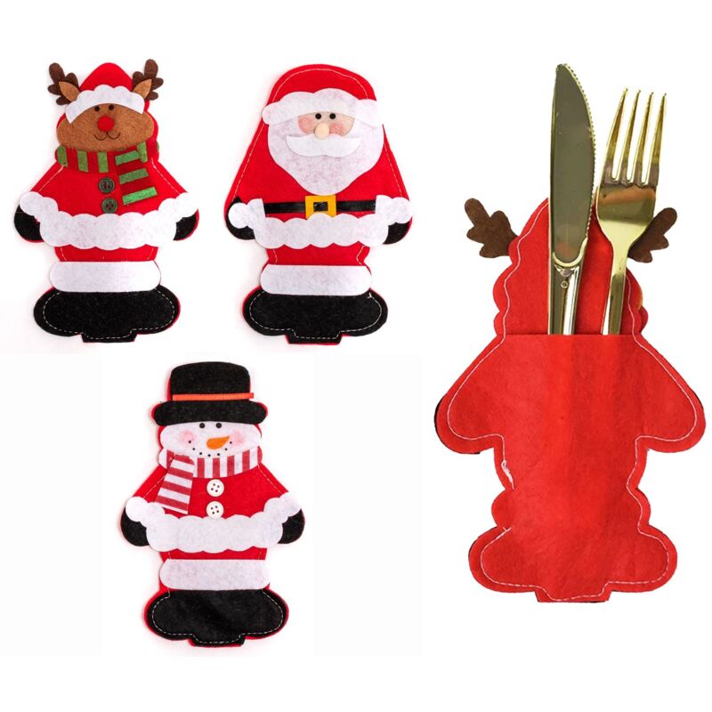 foto del prodotto coperchio posate natale 3 pz 311407