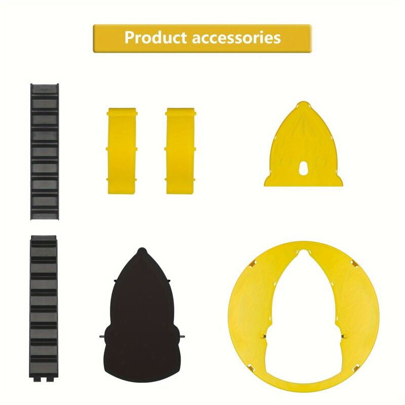 foto del prodotto coperchio ribaltabile per trappola per topi, secchio per trappola per topi, interni esterni, trappola per topi umanitaria, coperchio per secchio per