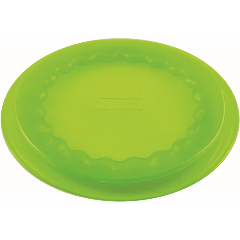 foto del prodotto coperchio salvafreschezza in silicone capflex xxl, colore verde, misure 160 x 160 x 30 mm, silikomart