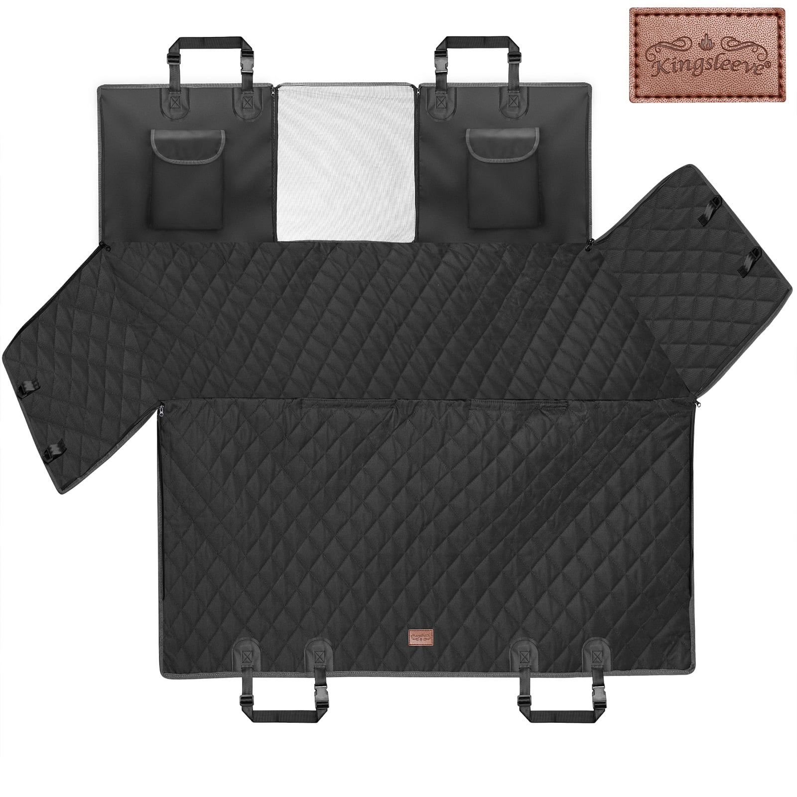 foto del prodotto coperta auto per cani 147x137 cm impermeabile