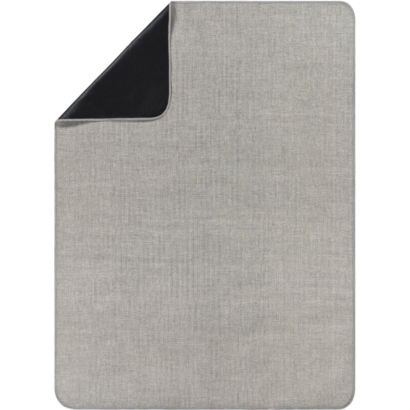 foto del prodotto coperta da picnic impermeabile pieghevole da esterno coperta da spiaggia grigio, 200x200cm paco home