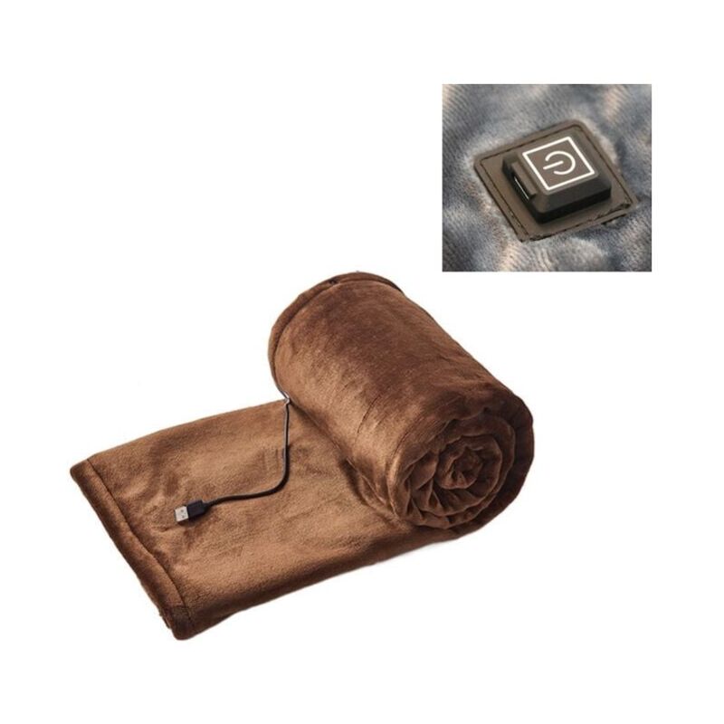 foto del prodotto coperta elettrica, coperta riscaldata, lavabile in lavatrice, coperta elettrica portatile usb 5v, termostato per riscaldamento rapido intelligente
