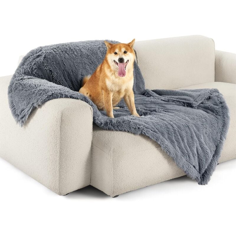 foto del prodotto coperta impermeabile per cani di grossa taglia, coperta lavabile per animali domestici, coperta protettiva morbida e soffice, coperta per cani e