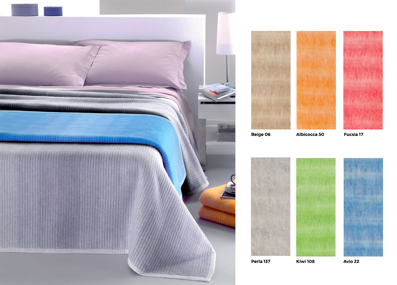 foto del prodotto coperta jacquard in misto lana modello magic 1 piazza e mezza avio 22
