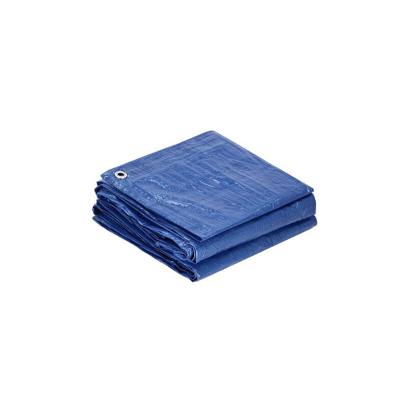 foto del prodotto coperta protettiva spessa blu 2x2 m, 60g m2