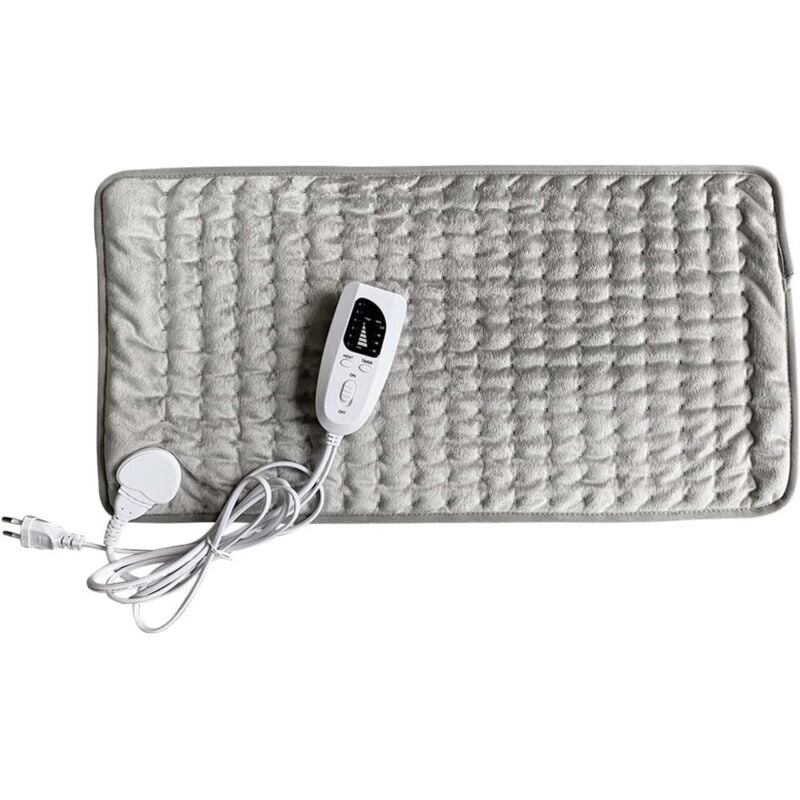 foto del prodotto coperta riscaldata intelligente,cuscino riscaldante a compressione umida,coperta riscaldata,6 livelli di temperatura con 1-10 timer,riscaldamento
