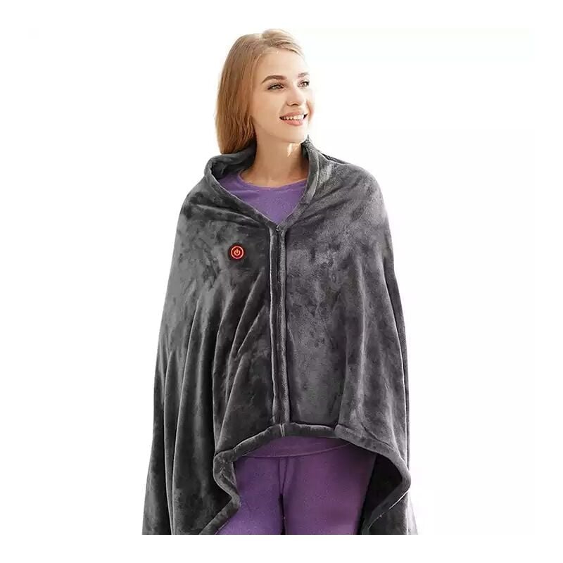 foto del prodotto coperta riscaldata usb, coperte riscaldate 150x85 cm con 3 livelli di riscaldamento, coperta riscaldante rapida in flanella, lavabile in lavatrice,