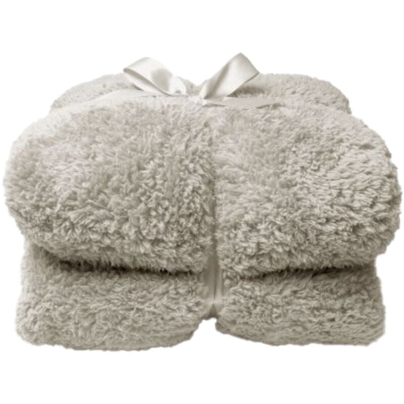 foto del prodotto coperta teddy chateau grey 150x200 cm