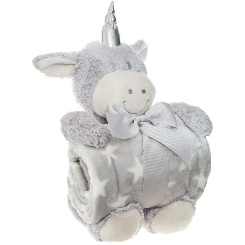 foto del prodotto coperta unicorno in peluche 75x100cm atmosphera cr ateur d int rieur