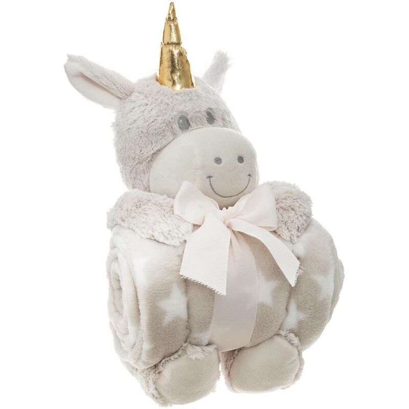 foto del prodotto coperta unicorno in peluche 75x100cm atmosphera cr ateur d int rieur