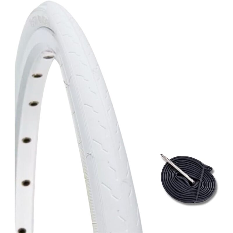 foto del prodotto copertone deestone 700 x 23 c 23 622 camera d aria con valvola francese 60 mm pneumatico per bici da corsa bdc single speed