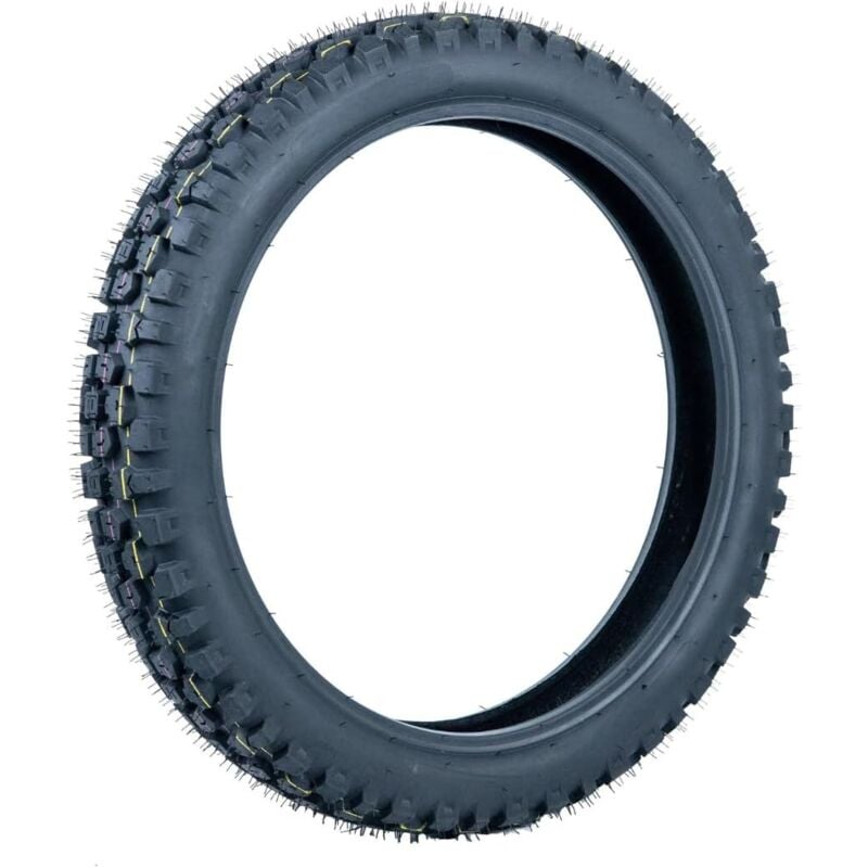 foto del prodotto copertone pneumatico 4.10 18 59p posteriore camera d aria con valvola tr4 moto cross enduro gomma goodtire rinforzato tassellato tacchettato