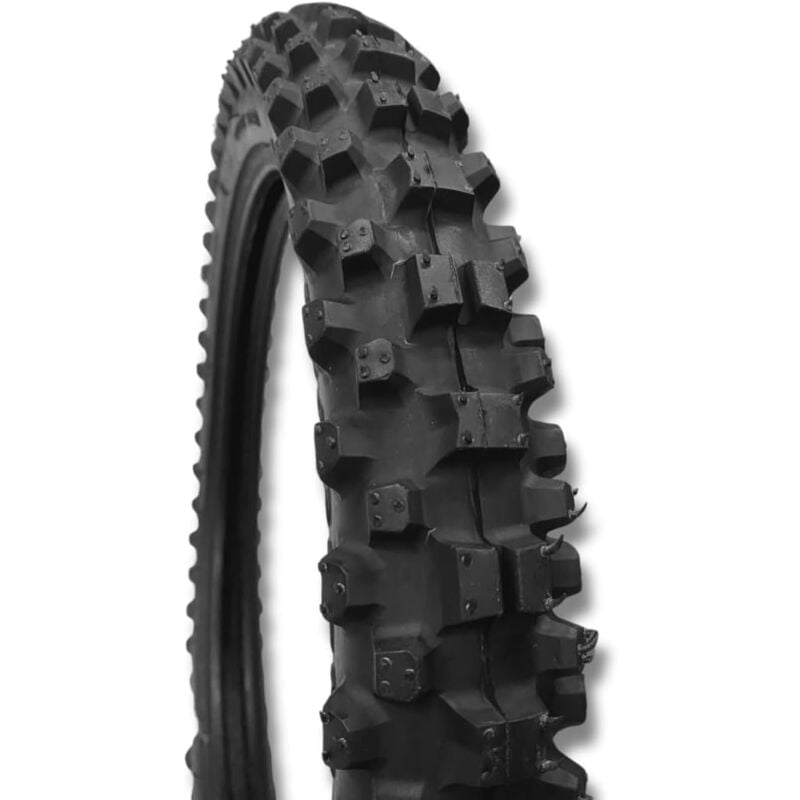 foto del prodotto copertone pneumatico 70 100 17 anteriore mini moto pit bike mini cross enduro gomma goodtire rinforzato tassellato tacchettato