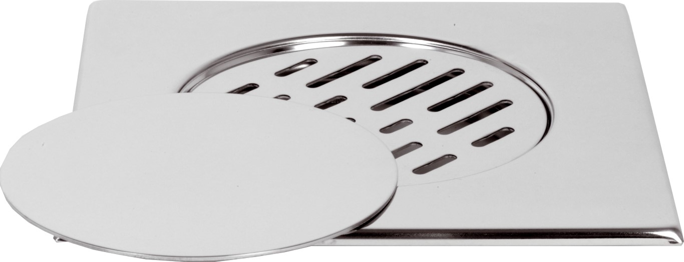 foto del prodotto copertura a pavimento 20x20 con griglia e coperchio mobili