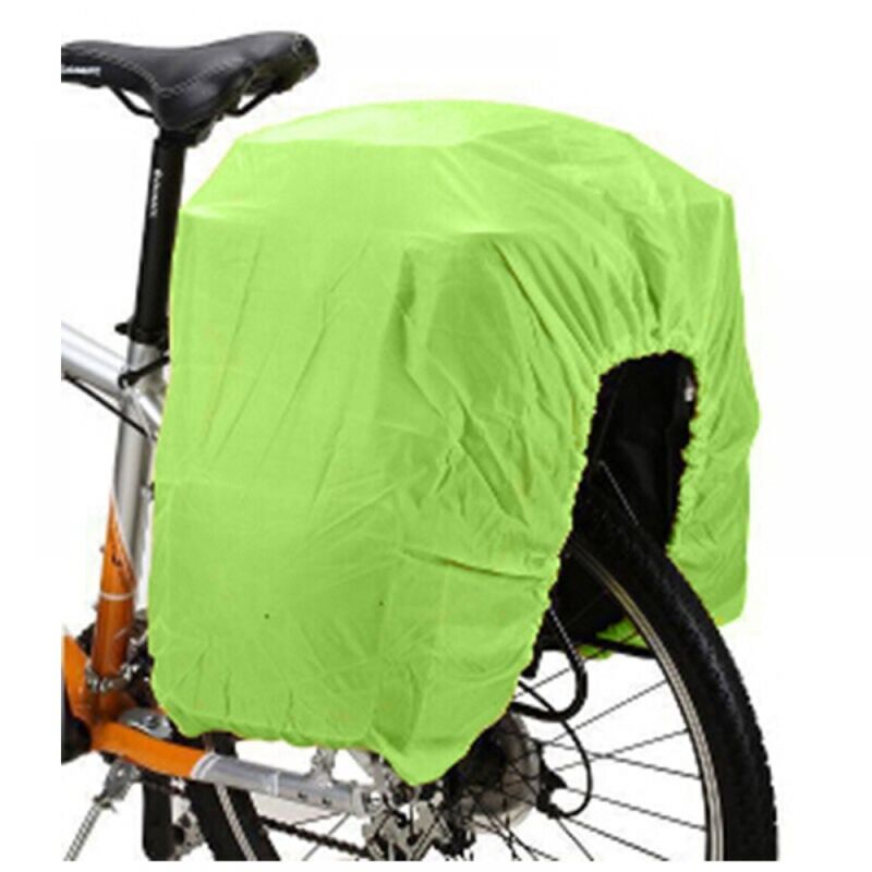 foto del prodotto copertura antipioggia per bici, copertura antipioggia per borse laterali, copertura per bici per borse posteriori, protezione impermeabile,