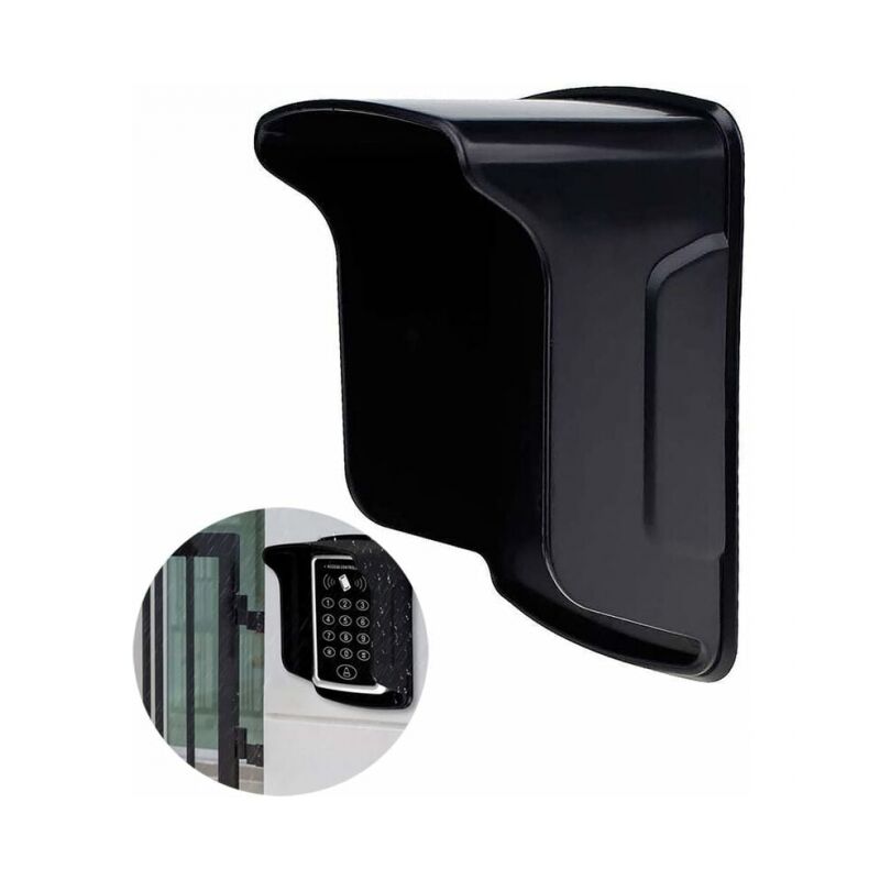 foto del prodotto copertura antipioggia per campanello controller tastiera copertura campanello macchina per impronte digitali, copertura protettiva impermeabile per