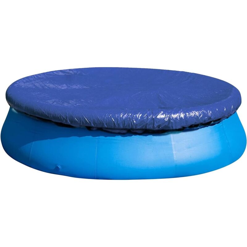 foto del prodotto copertura antipolvere da 15 piedi, copertura solare per piscine con struttura rotonda, copertura per piscina gonfiabile rotonda, copertura che
