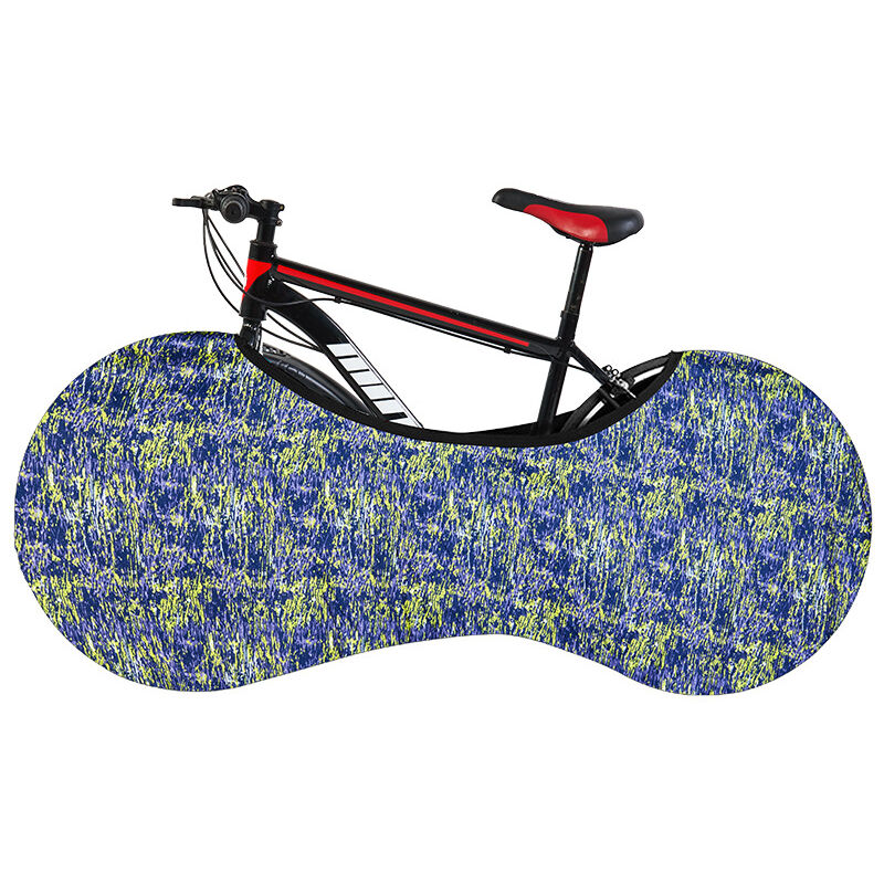 foto del prodotto copertura antipolvere per bici da corsa, copertura protettiva per telaio ruota, borsa antigraffio, accessori per ciclismo, facile da installare, 02