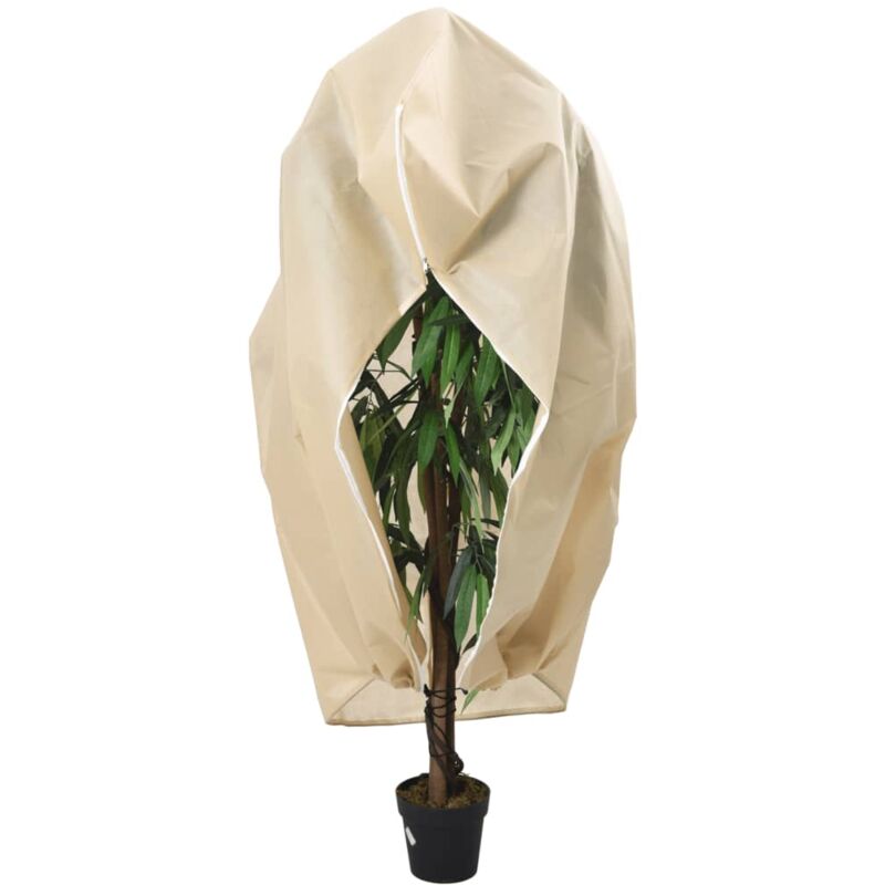 foto del prodotto copertura con cerniera per piante 70 g m 3,14x2,5 m - vidaxl