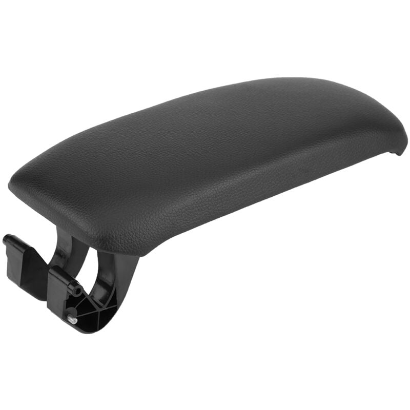 foto del prodotto copertura del coperchio del bracciolo della console centrale in pelle nera per auto per a3 8p a5 2003 2013 8p0864245p jeffergarden