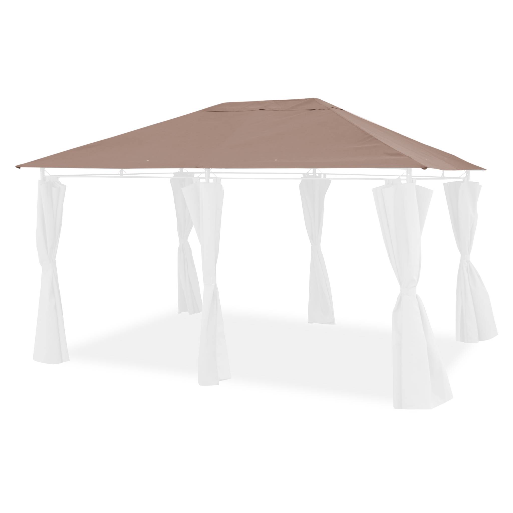 foto del prodotto copertura del tetto a pergola divio 3x4m, beige
