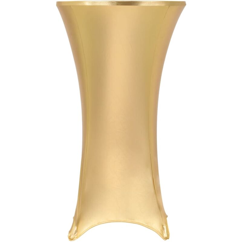 foto del prodotto copertura elastica per tavolo 2 pz 60 cm oro vidaxl