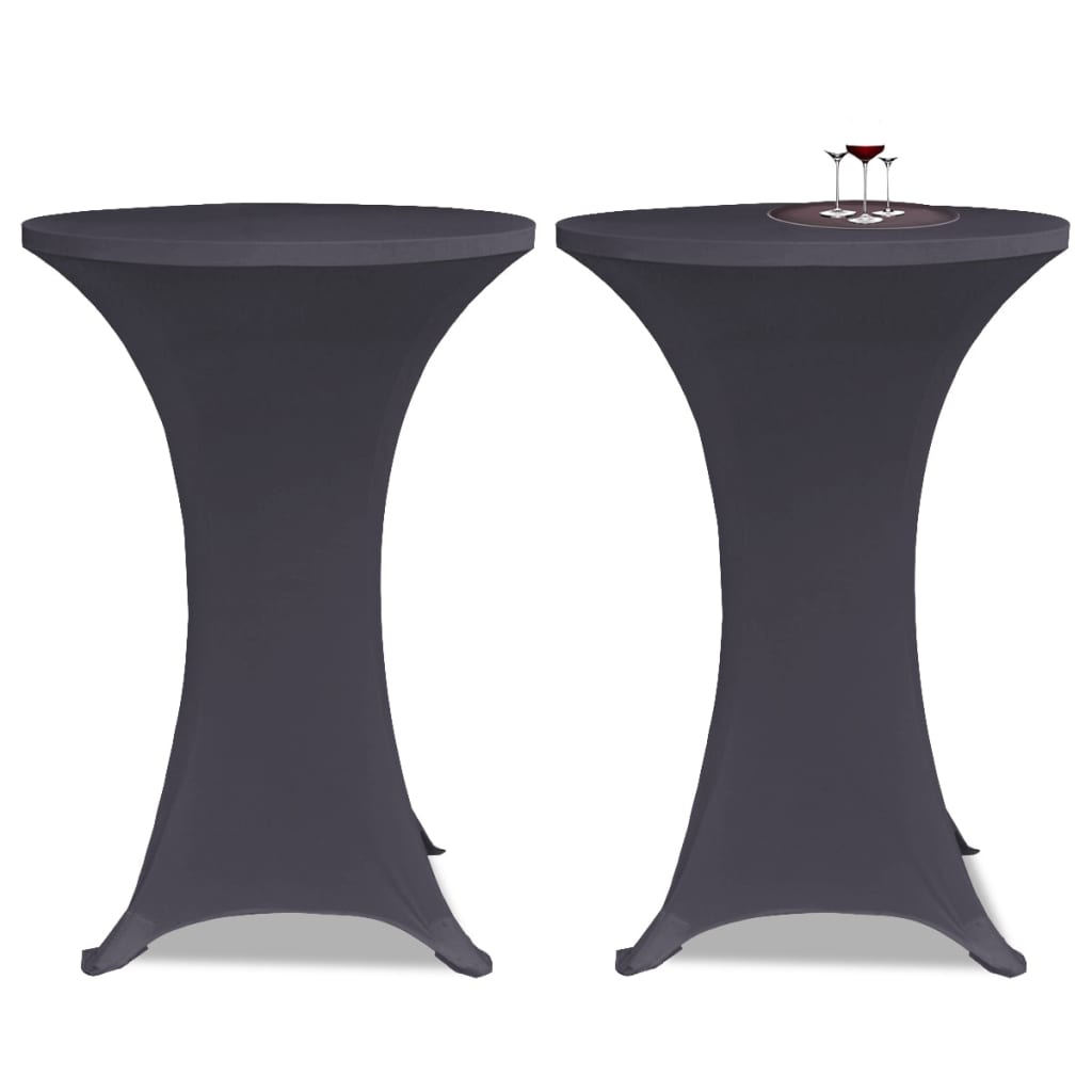 foto del prodotto copertura elastica per tavolo 60 cm antracite
