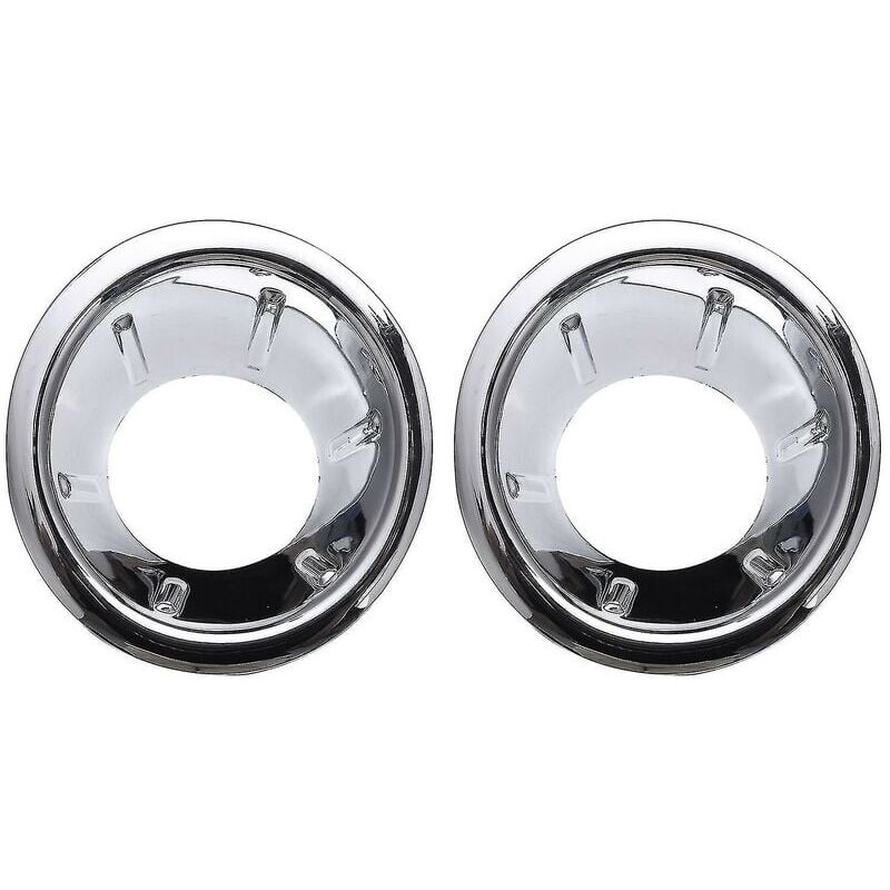 foto del prodotto copertura fendinebbia anteriore cromata in abs per nissan navara d40 07 13