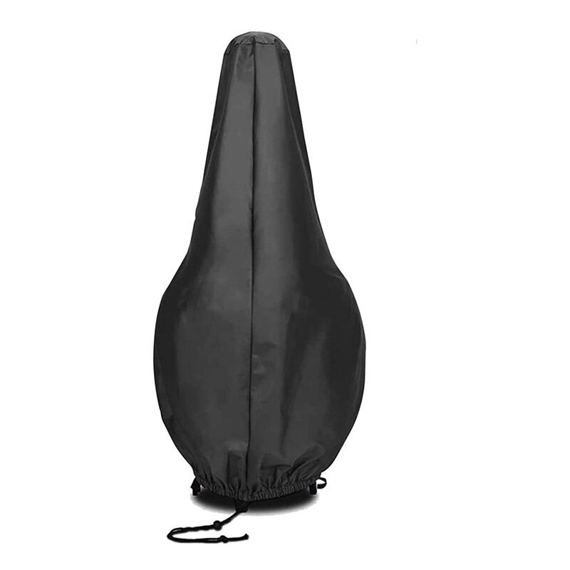 foto del prodotto copertura impermeabile per braciere rotonda da 84x21 48 cm, copertura per braciere da esterno, copertura per griglia, copertura protettiva per