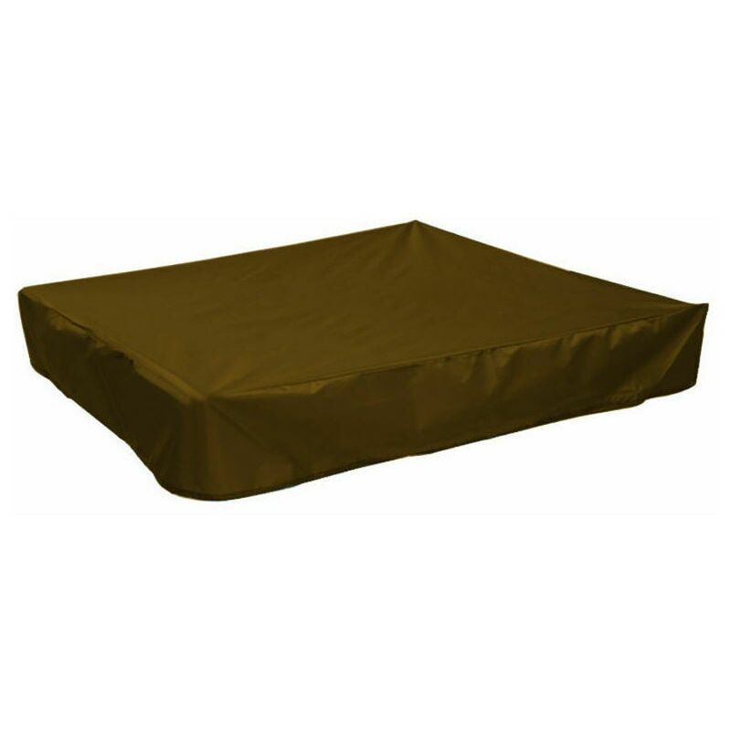 foto del prodotto copertura impermeabile per giardino ombrellone quadrato copertura anti sabbia marrone 120 120 20 cm