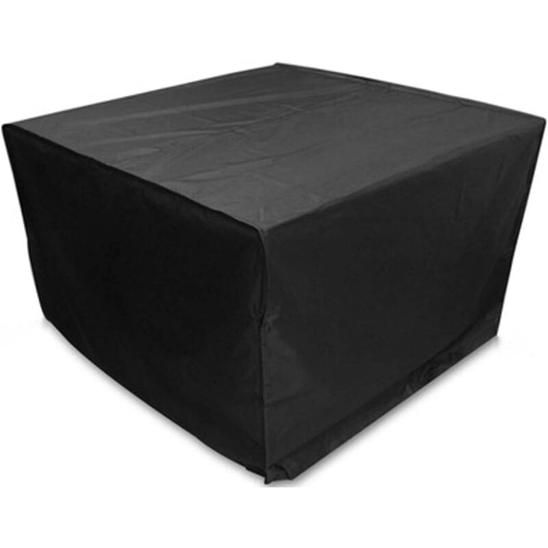 foto del prodotto copertura impermeabile per tavolo da esterno rettangolare 12612674cm, copertura protettiva per mobili da giardino quadrati, copertura per tavolo da