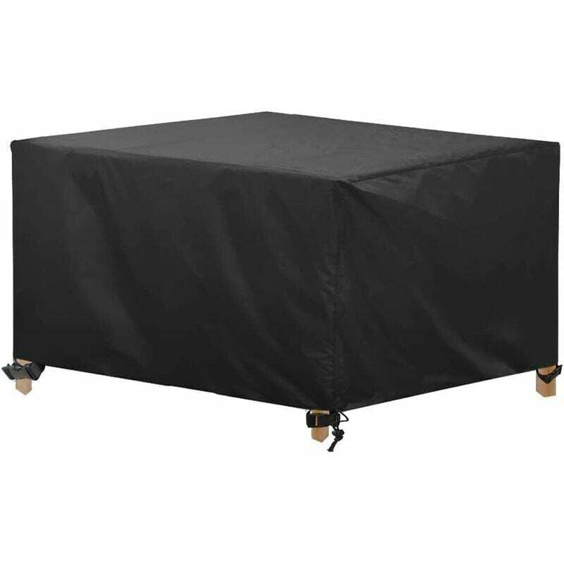 foto del prodotto copertura impermeabile per tavolo da giardino in tessuto oxford resistente, 150 x 150 x 75 cm sollbry