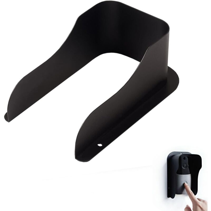 foto del prodotto copertura impermeabile promozionale per videocamera, campanello, pulsante di accesso alla porta, protegge il dispositivo dal sole e dalle gocce di