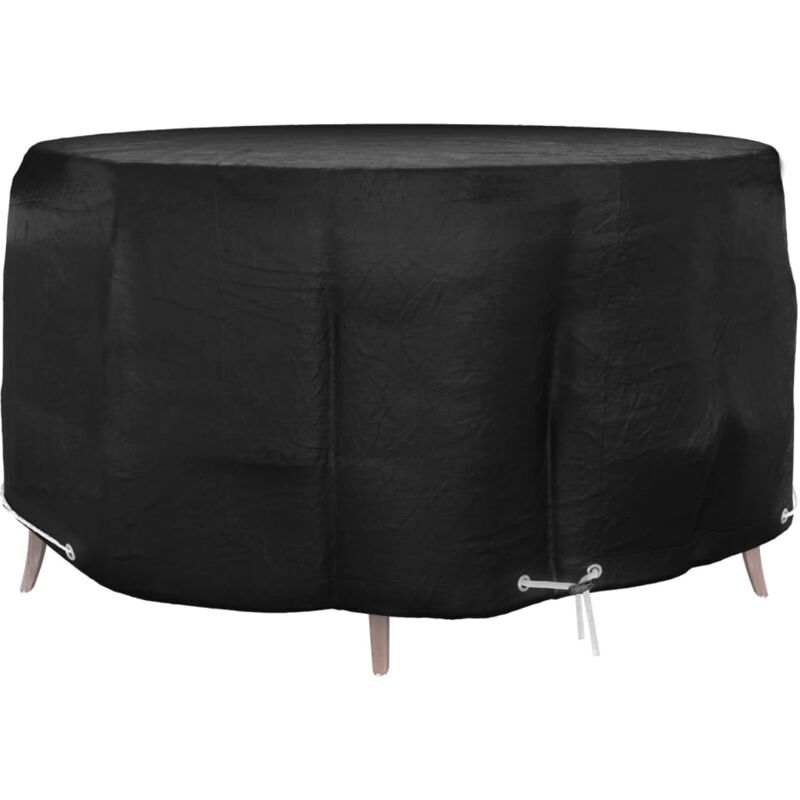 foto del prodotto copertura mobili da giardino con 10 occhielli 230x90cm rotonda vidaxl