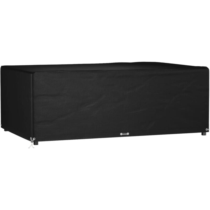 foto del prodotto copertura mobili giardino 12 occhielli 213x132x75 rettangolare vidaxl