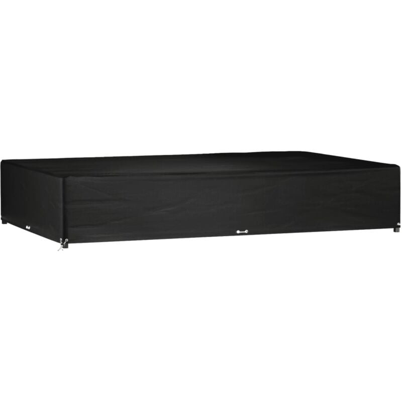 foto del prodotto copertura mobili giardino 16 occhielli 325x205x60 rettangolare vidaxl