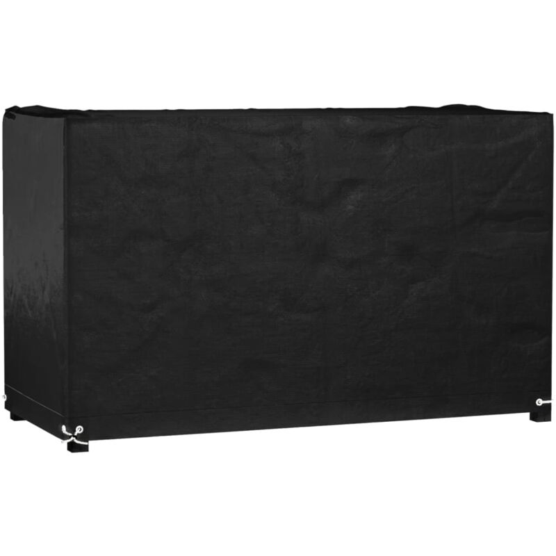foto del prodotto copertura mobili giardino 8 occhielli 125x55x75 cm rettangolare vidaxl